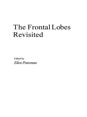 cover image of The Frontal Lobes Revisited
